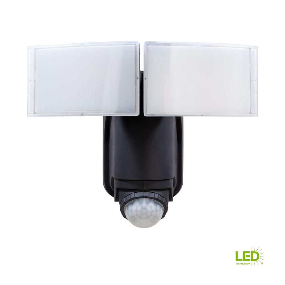 Black Solar Powered Outdoor Security Lighting 180 Black Solar Powered Motion Led Security Light With Battery Backup