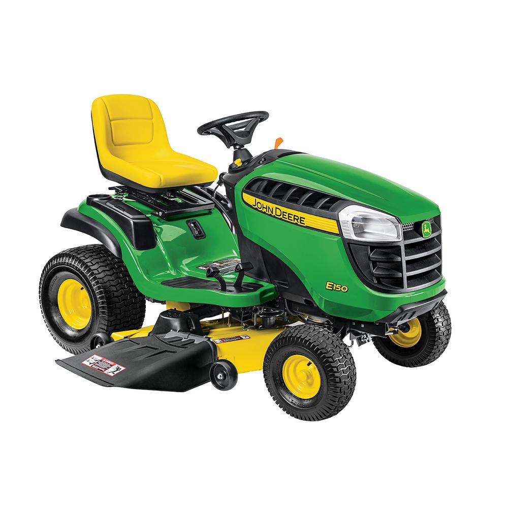 John Deere E150 48 inch 22 HP V-Twin Gas Hydrostatic Lawn Tractor by John Deere