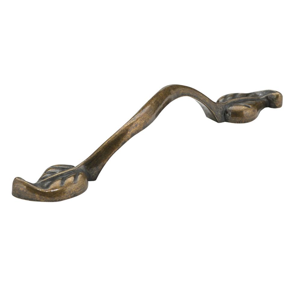 Richelieu Hardware 3 3 4 In 96 Mm Center To Center Burnished