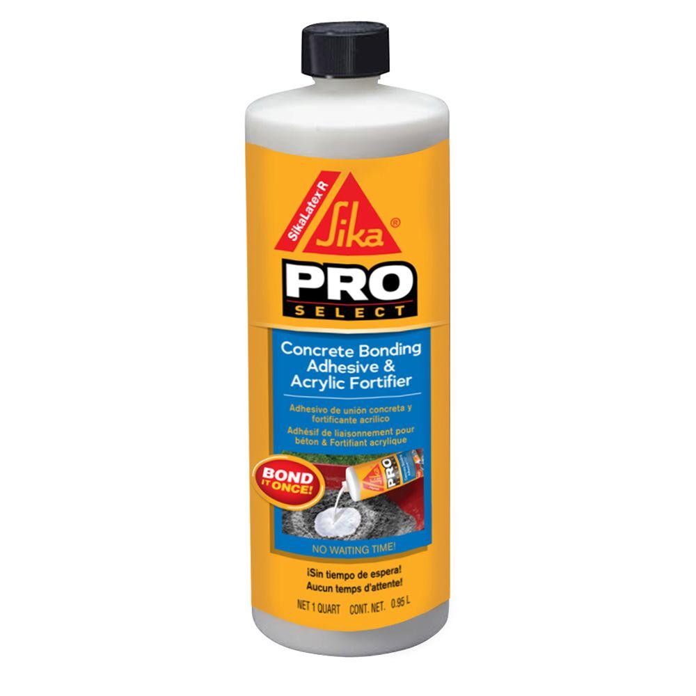 Sika 1 Qt. Concrete Bonding Adhesive and Acrylic Fortifier471643 The