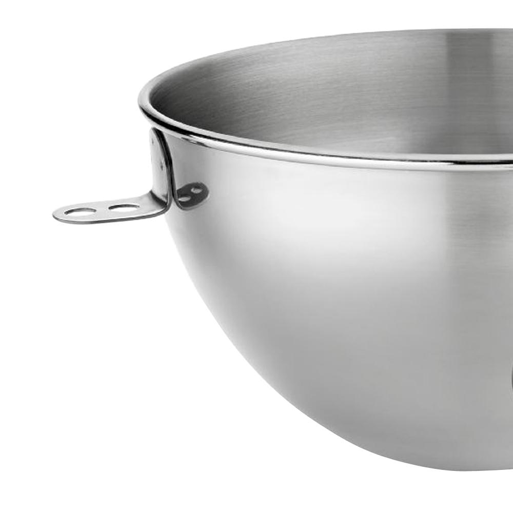 KitchenAid 3 qt. Stainless Steel Bowl and Combi Whip Set for BowlLift Stand Mixers KN3CW The