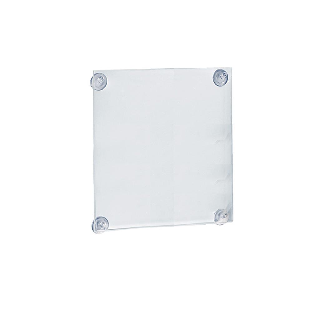 Azar Displays 8 5 In X 14 In Window Mounting Sign Holder With