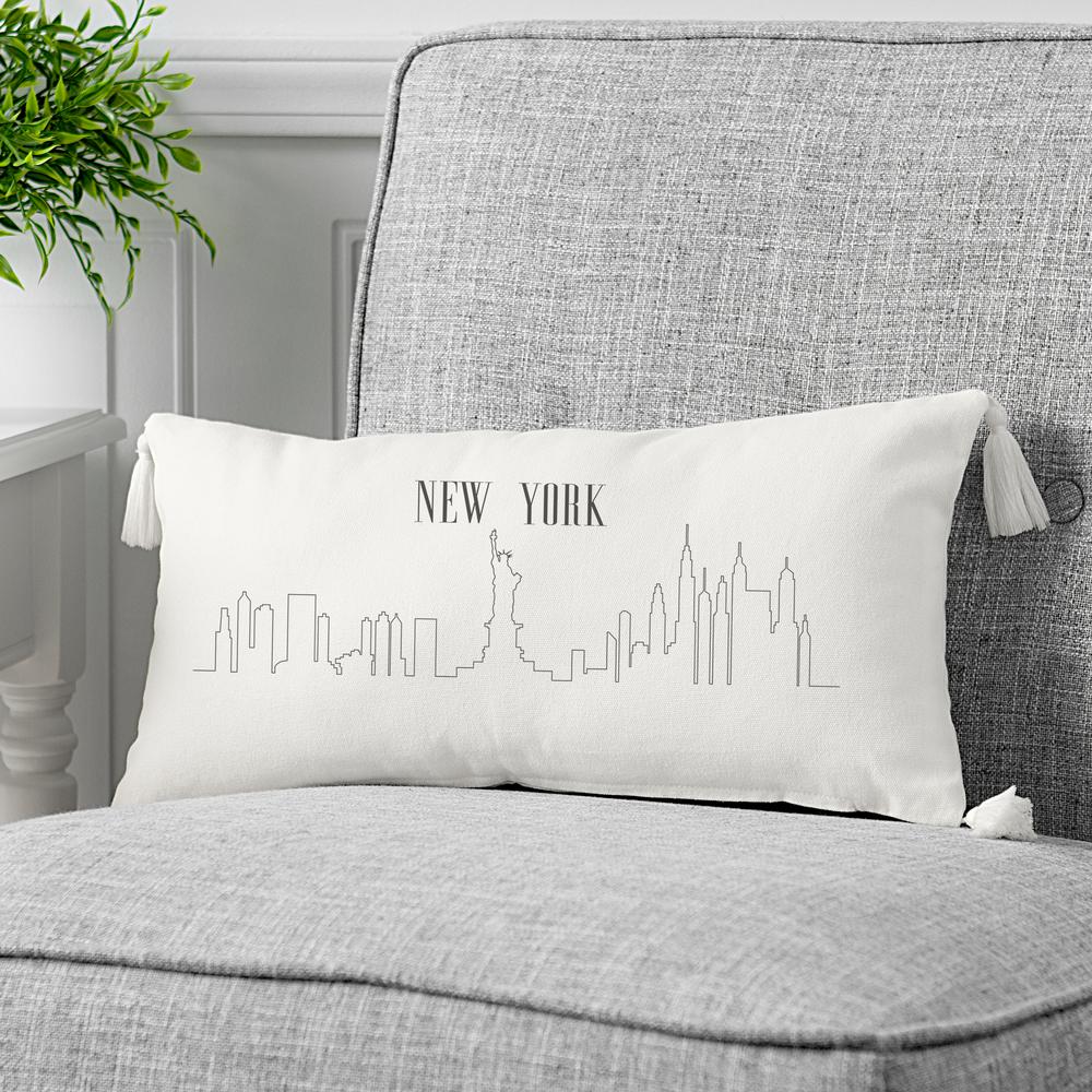 Cathy S Concepts New York City Skyline Polyester Standard Throw