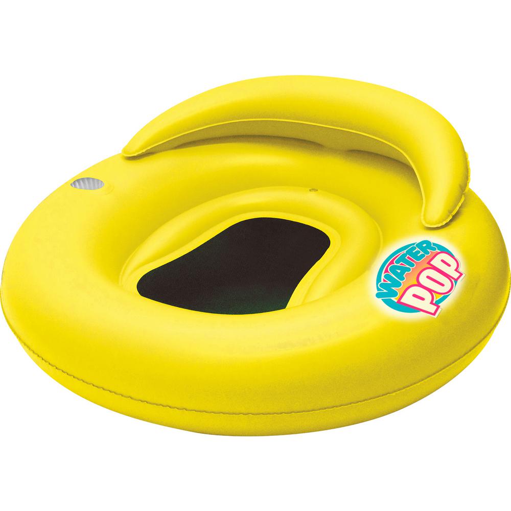 yellow pool float