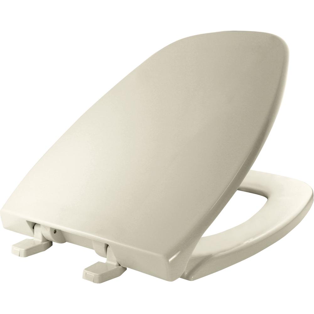 Black Bemis 1240205 047 Elongated Closed Front Toilet Seat