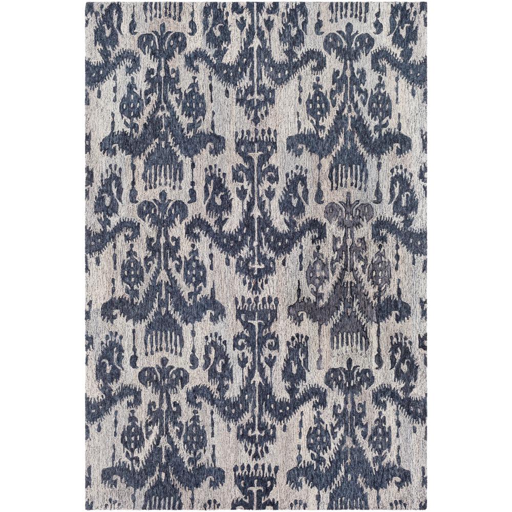 Artistic Weavers Vivianne Navy 8 Ft X 10 Ft Ikat Area Rug