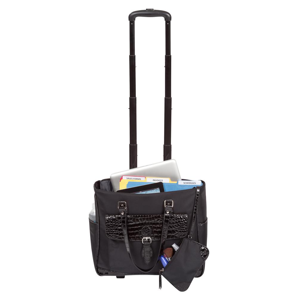 carry on tote with wheels