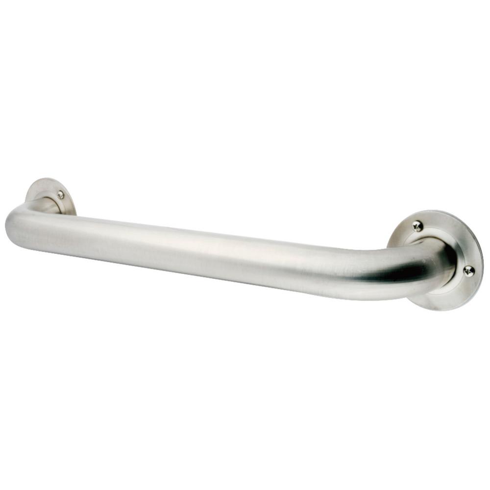 Kingston Brass Traditional 30 in. x 11/4 in. Grab Bar in Brushed