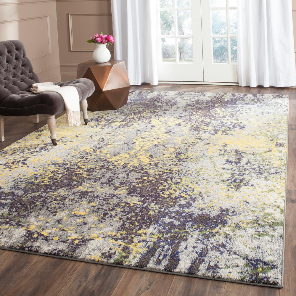yellow gray area rug retro style monaco graymulti ft area rug safavieh yellow rugs the home depot yellow gray area rug retro style monaco graymulti ft area rug safavieh yellow rugs the home depot