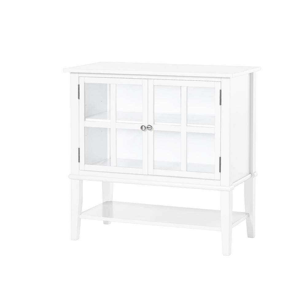 Ameriwood Queensbury 2Door White Storage HD01375 The Home Depot
