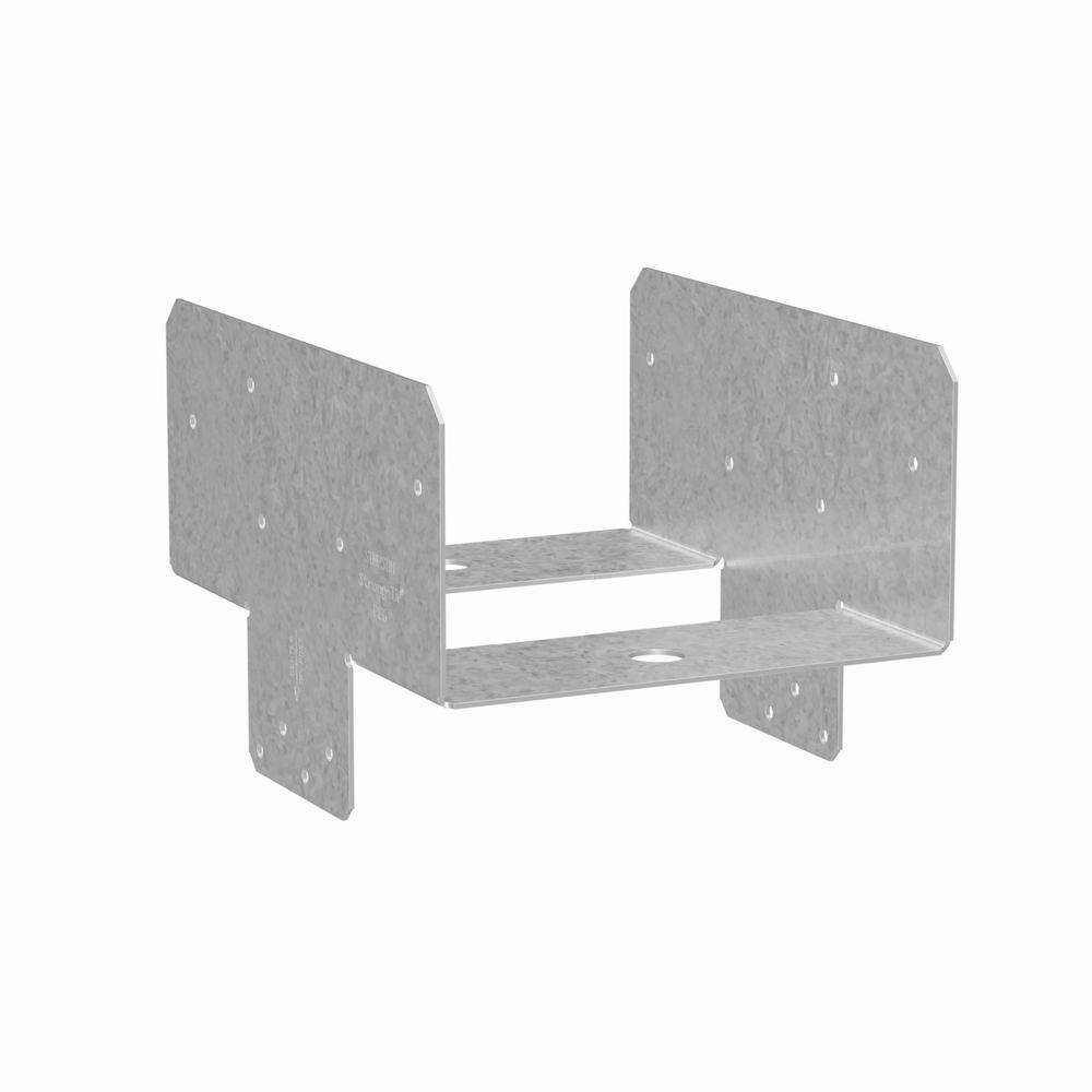 Simpson StrongTie PC 6x ZMAX Galvanized Post CapPC6Z The Home Depot