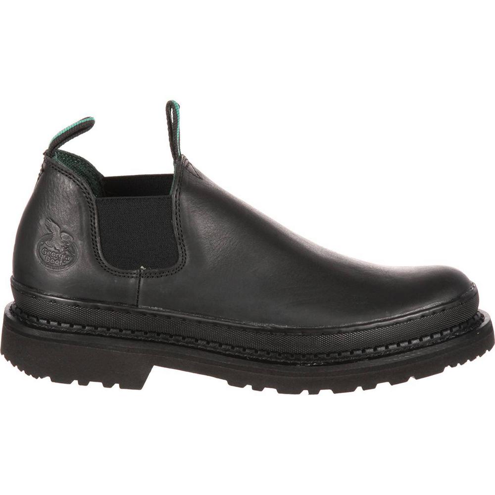 black soft work shoes