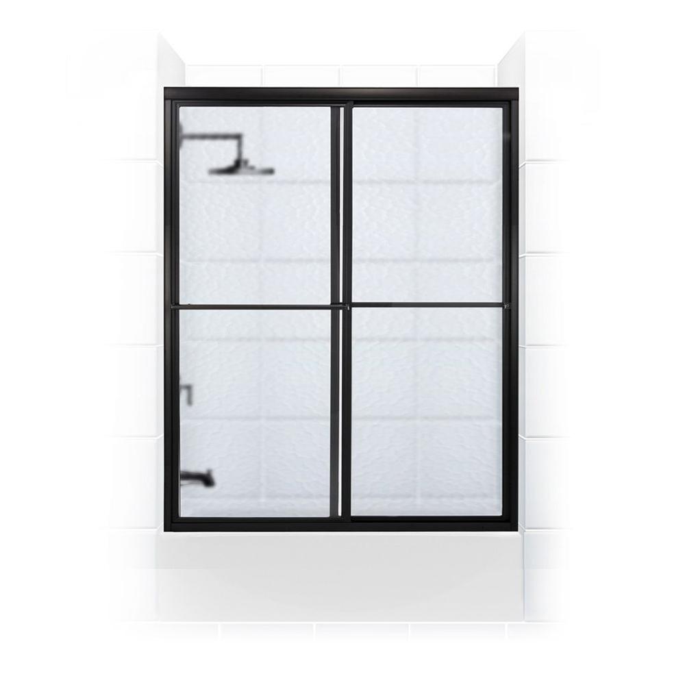 Coastal Shower Doors Newport Series 66 in. x 58 in. Framed Sliding Tub