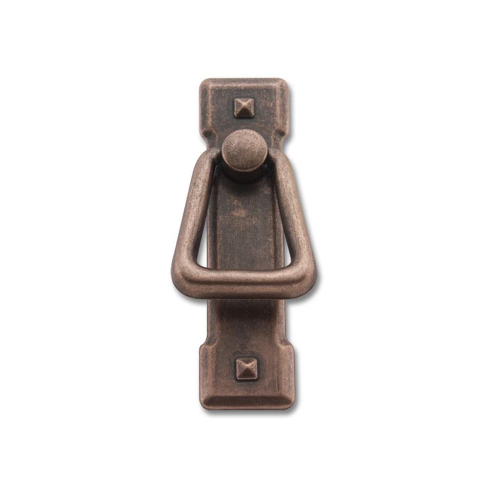 2 7 32 In Center To Center Antique Copper Cast Metal Drop Drawer