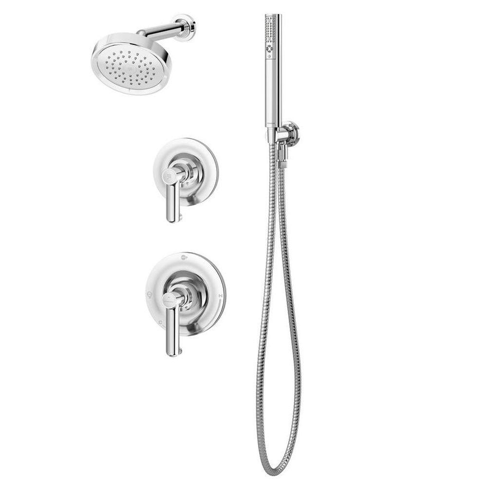 Symmons Museo 2Spray Hand Shower and Shower Head Combo Kit in Chrome