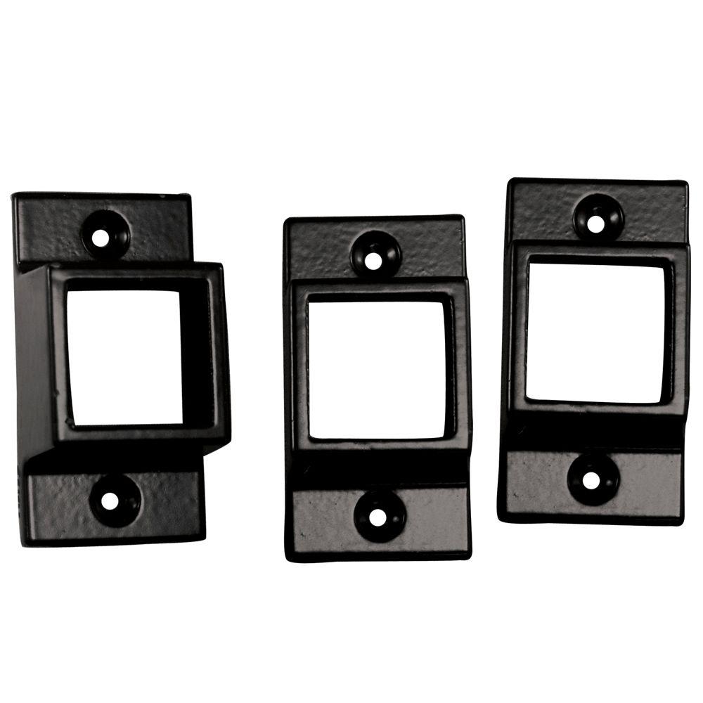 TuffBilt 5/8 in. Metal Wall Mount Fence Brackets (3Pack)73013011