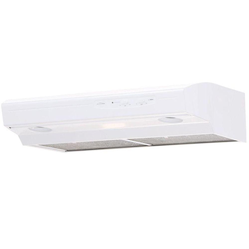 NuTone Allure I Series 30 in. Convertible Range Hood in WhiteWS130WW