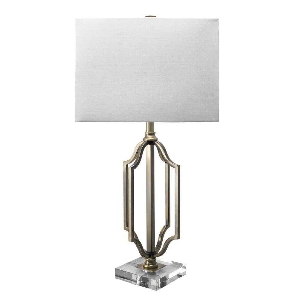 brass modern table lamp