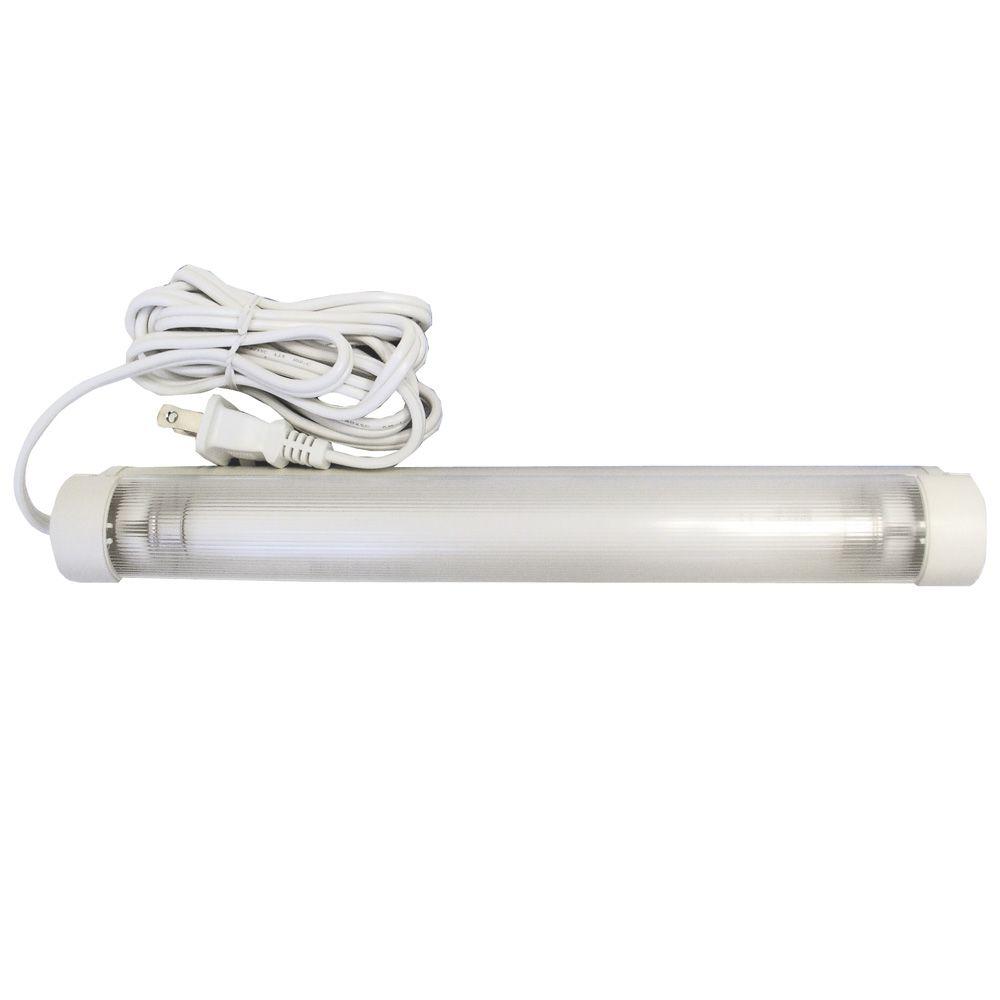 Aspects Fluorescent Linkable 1-Light 9 in. White Task Light-SLE6 - The ...