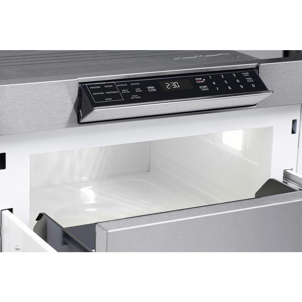 Sharp 30 In W 1 2 Cu Ft Built In Microwave Drawer With Easy