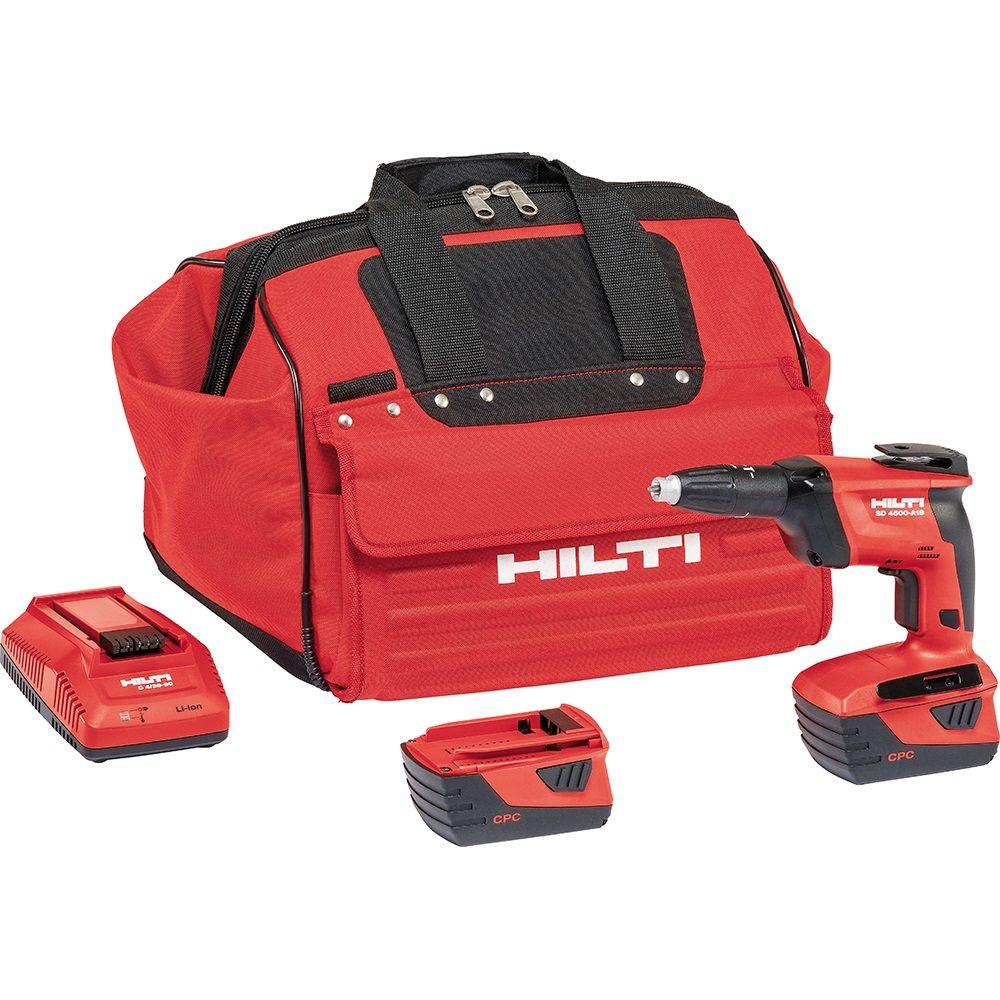 Hilti SD 4500 22Volt LithiumIon 1/4 in. Hex Cordless High Speed