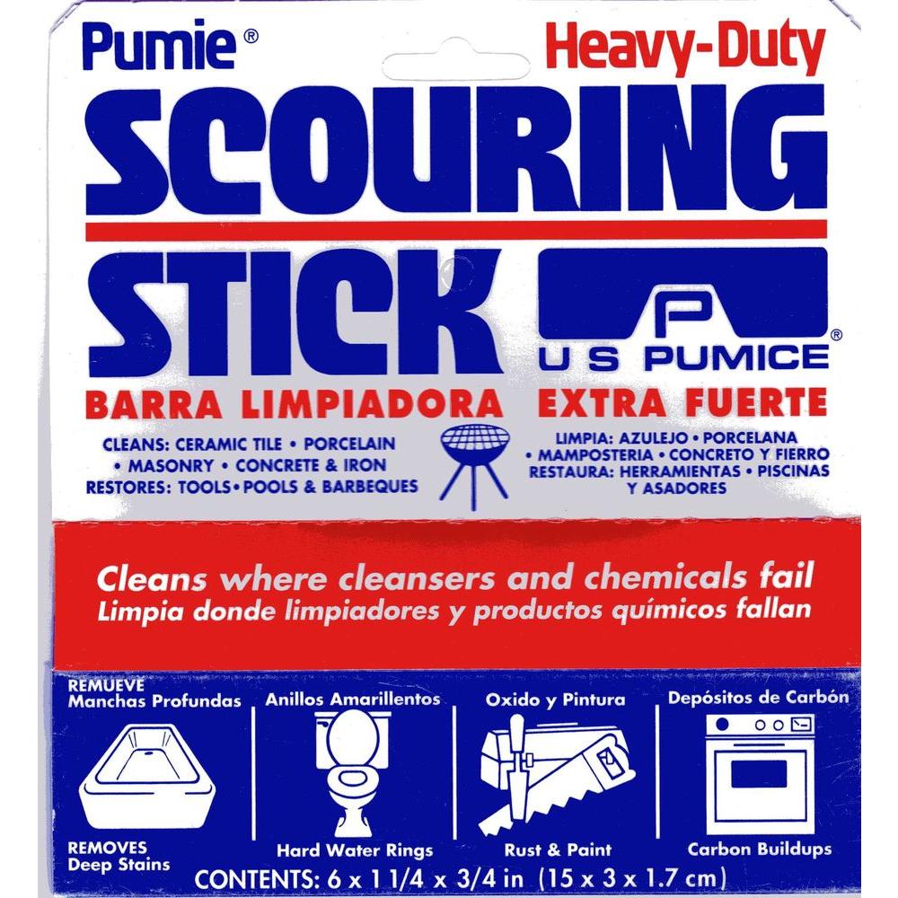12//bx Toilet Bowl Scouring Cleaning Sticks Commercial-Strength Pumice Sticks