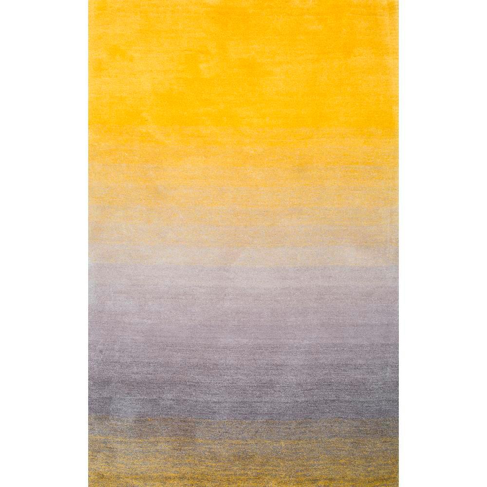 Design Yellow Area Rug nuloom yellow area rugs the home depot ombre shag yellow