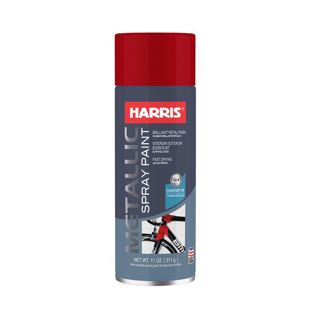 Harris 11 oz. Metallic Apple Red Spray Paint38576 The Home Depot