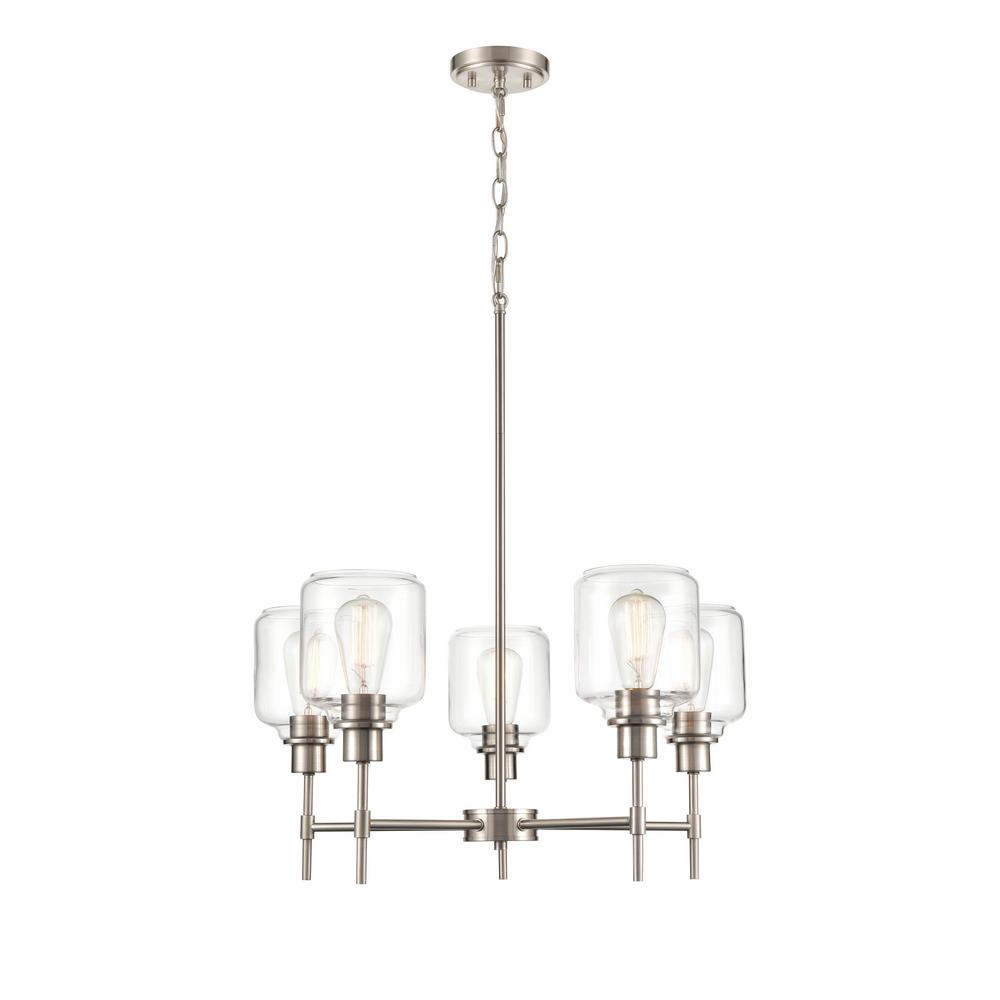 Millennium Lighting 23.25 in. 5Light Rubbed Bronze Chandelier1935RBZ
