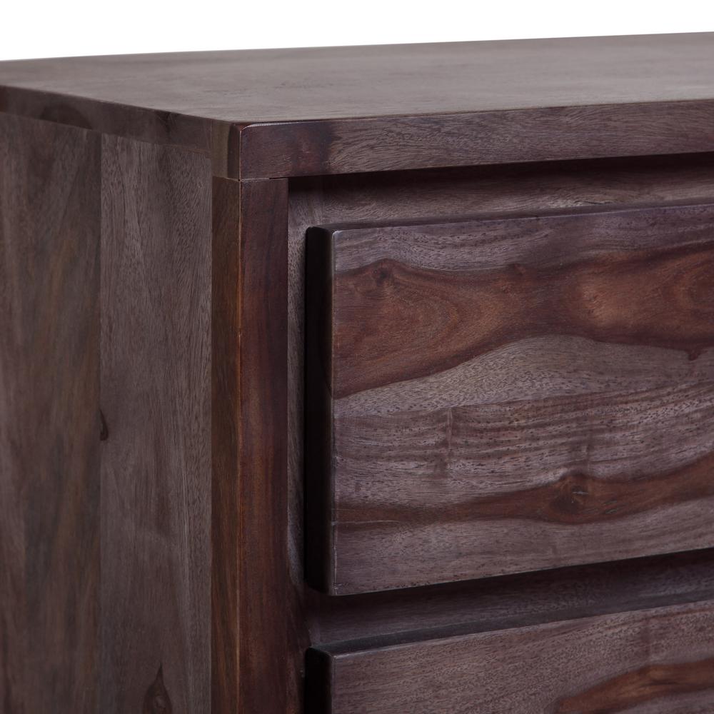 Big Sur Contemporary Solid Sheesham Wood Bedroom Chest Of Drawers