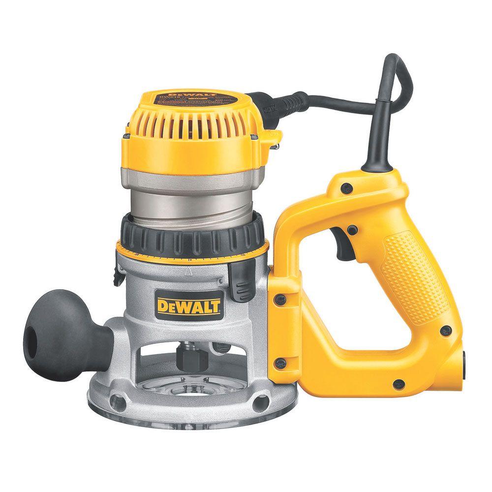 DEWALT 2-1 4 HP Electronic Variable Speed D-Handle Router 