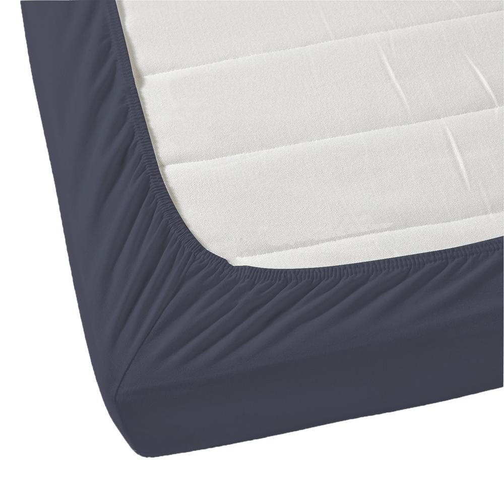 A1 Home Collections Organic Cotton Wrinkle Resistant Dark Grey Full A1 Home Collections Organic Cotton Wrinkle Resistant Dark Grey Full Ed Sheet Extra Deep Pockets
