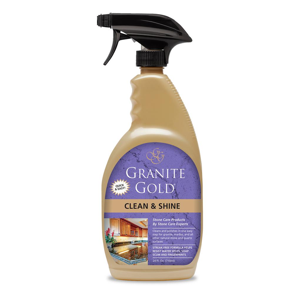 Granite Gold 24 oz. Clean and Shine SprayGG0047 The Home Depot