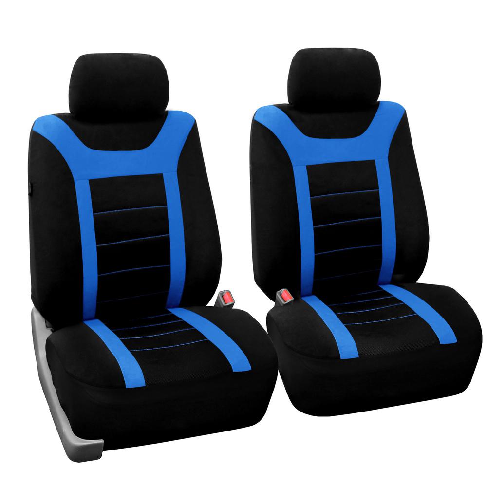 Fh Group Fabric 47 In X 23 1 Sports Front Seat Covers