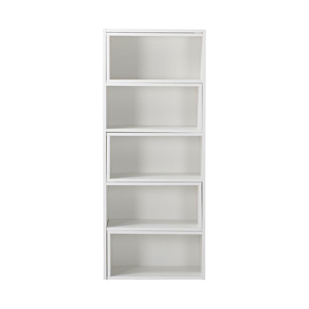 White Open BookcaseZH1415812W The Home Depot