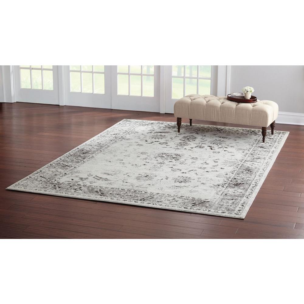 Home Decorators Collection Old Treasures Gray 3 Ft X 5 Ft Area