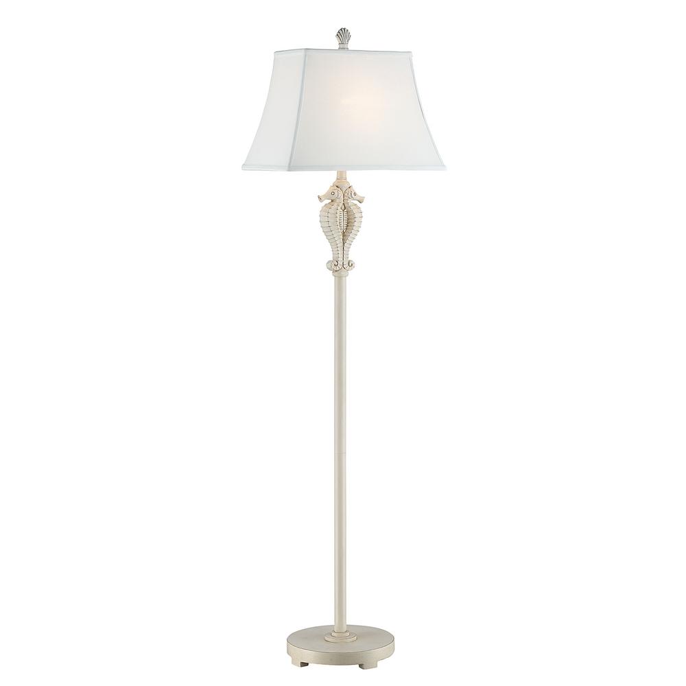 64 In Antique White Indoor Floor Lamp Mai P6 Mw The Home Depot Antique White Indoor Floor Lamp Mai P6 Mw The Home Depot