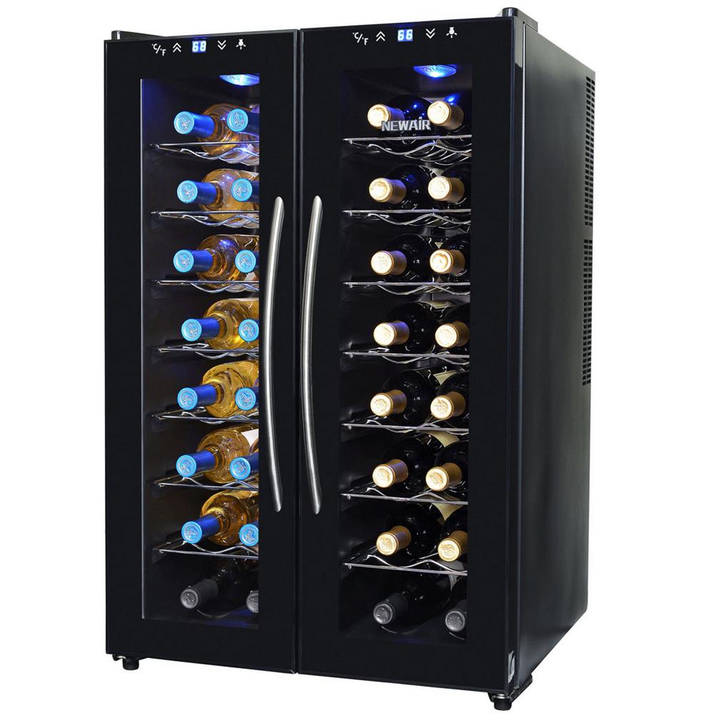 Wine Enthusiast Silent 32Bottle Dual Zone Touchscreen Wine Cooler272