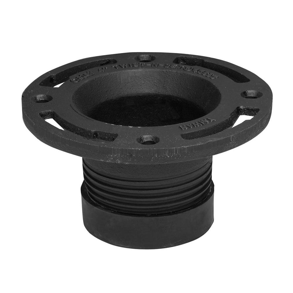 Repair Toilet Flange In Cast Iron Pipe 8461