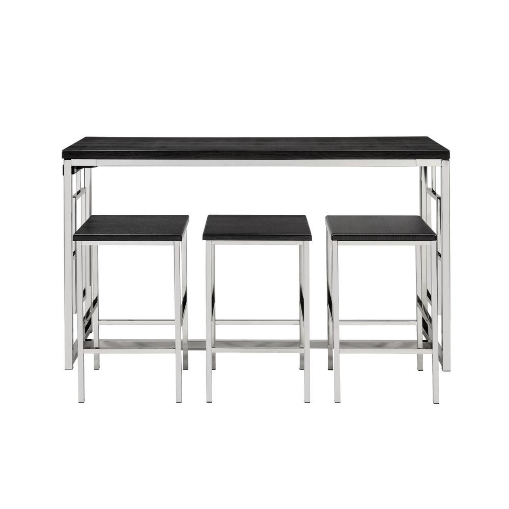 Bar Table Set Kitchen Dining Room Furniture Furniture The Home Depot