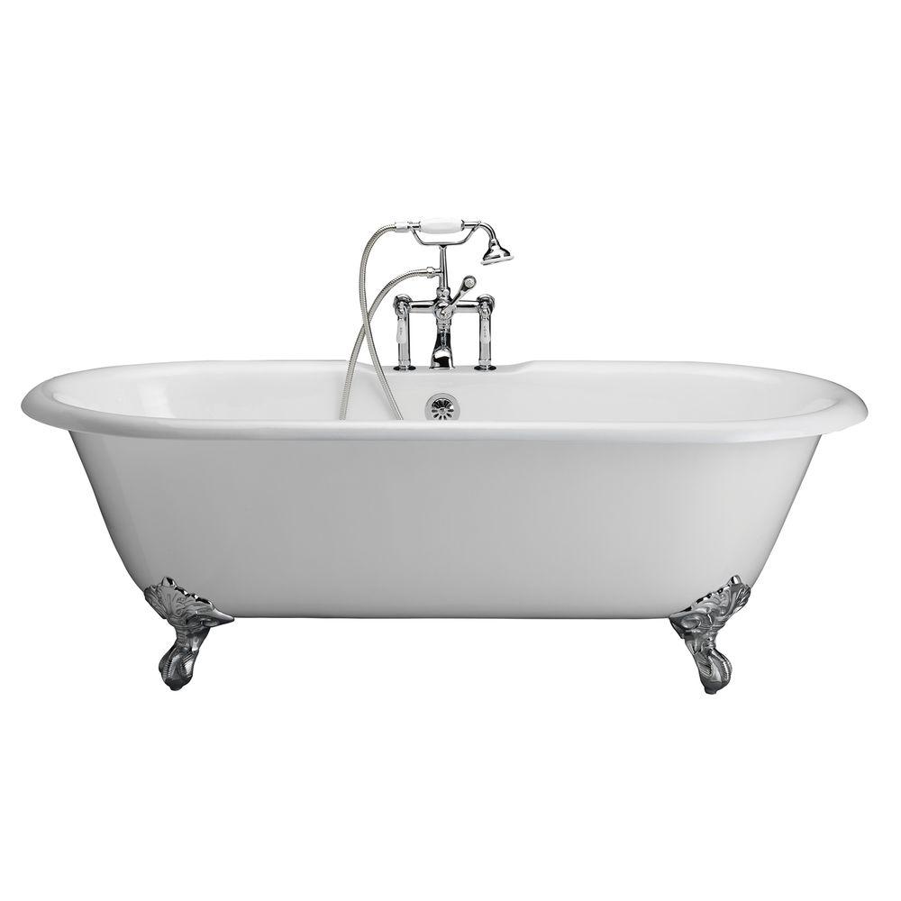 4 ft cast iron bathtub