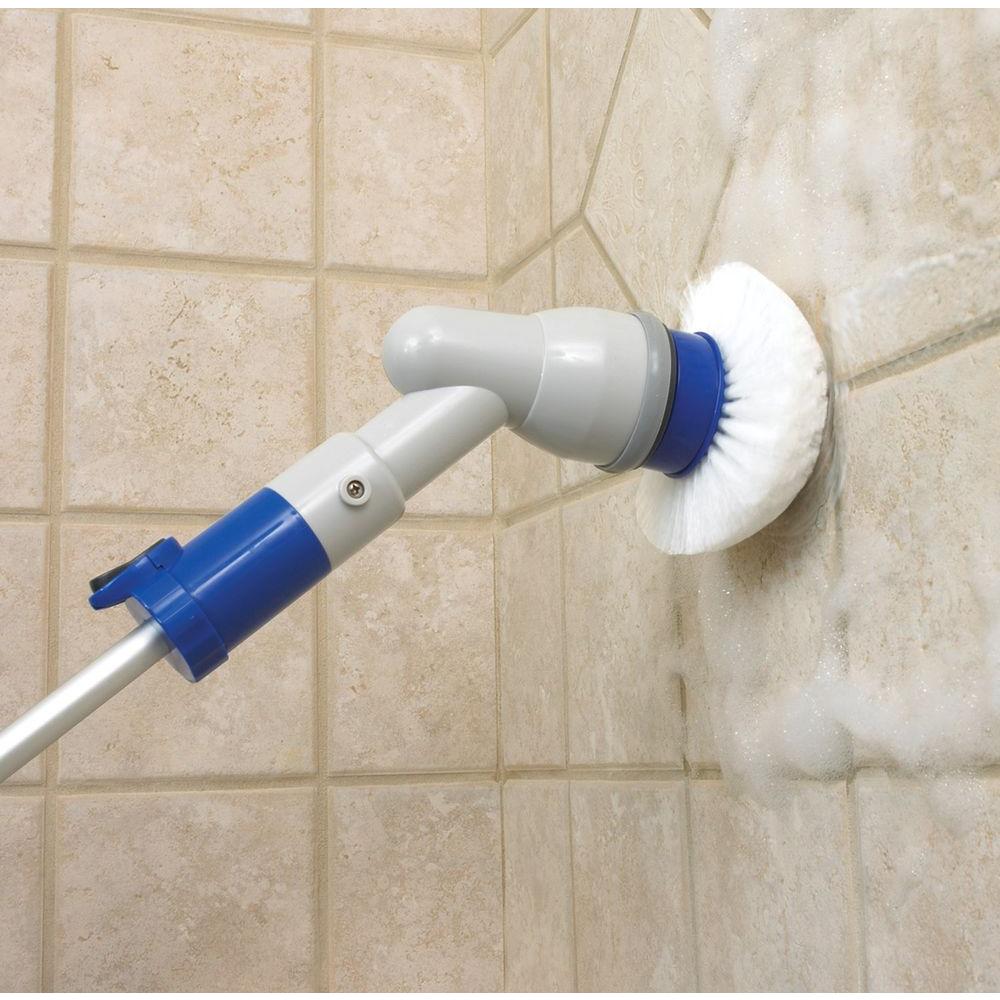 cleaning tub toilet brush
