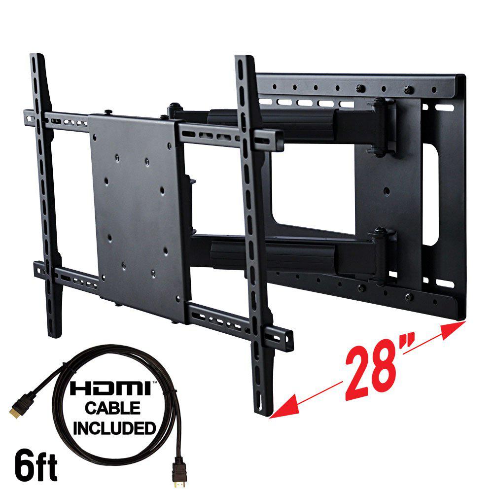 Aeon Standounts Full Motion Tv Wall Mount With Included Hdmi Cable Fits 37 In 70 And Vesa Compatible 600 Mm X 400