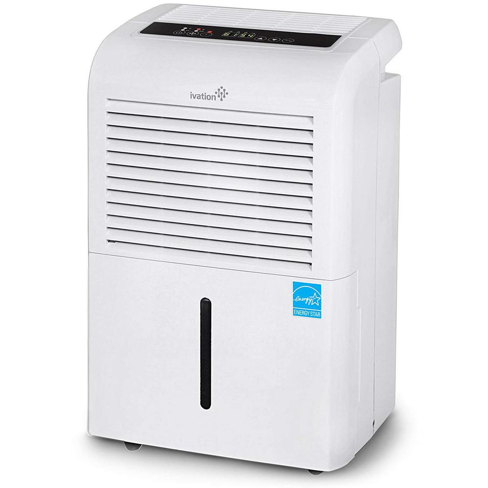 For Spaces Up To 2,000 Sq Ft Includ Ivation 30 Pint Energy Star Dehumidifier