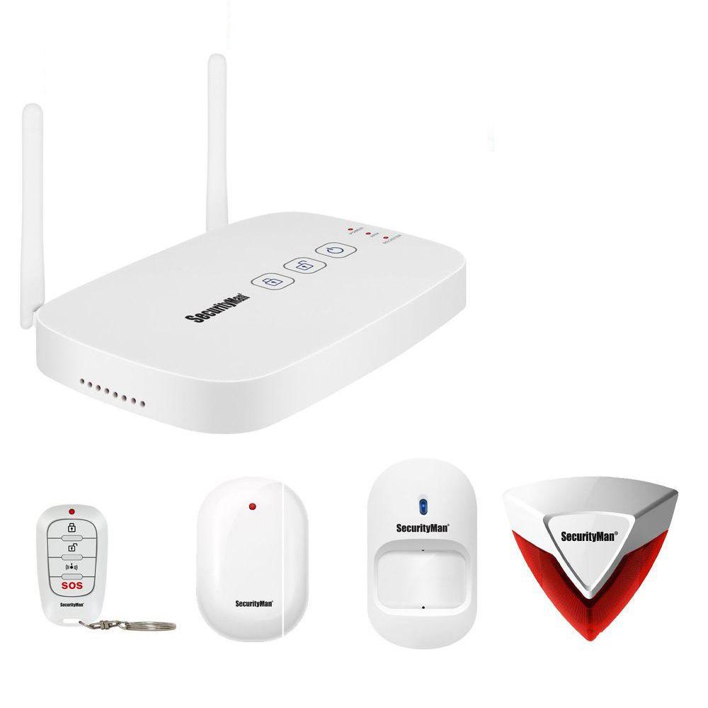 SecurityMan DIY Wireless Security Alarm SystemIWATCHALARMD The Home