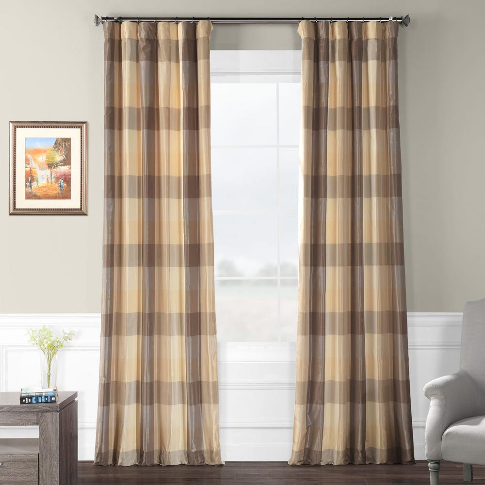 Image result for multi color plaid curtains