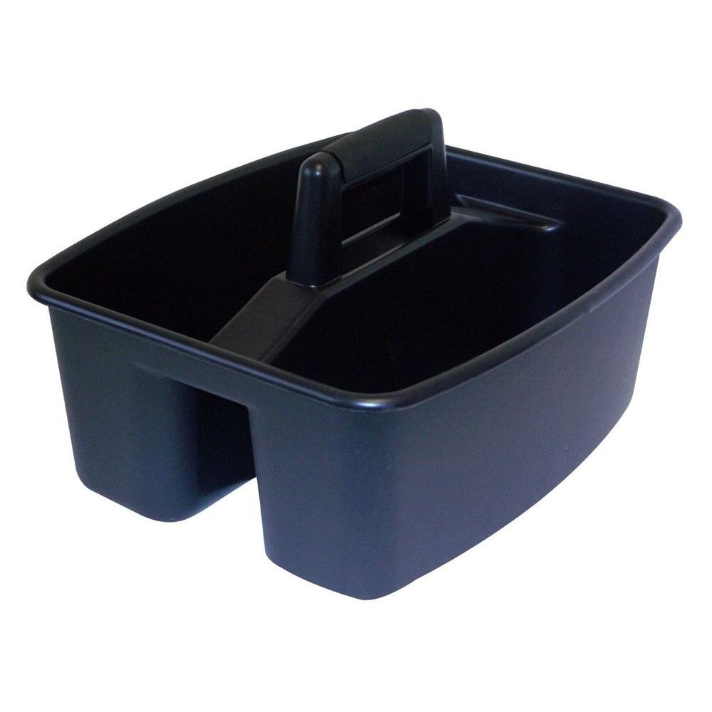 UPC 051596033200 product image for United Solutions Janitorial Carts Rough and Rugged Caddy in Black Brown CD8061 | upcitemdb.com