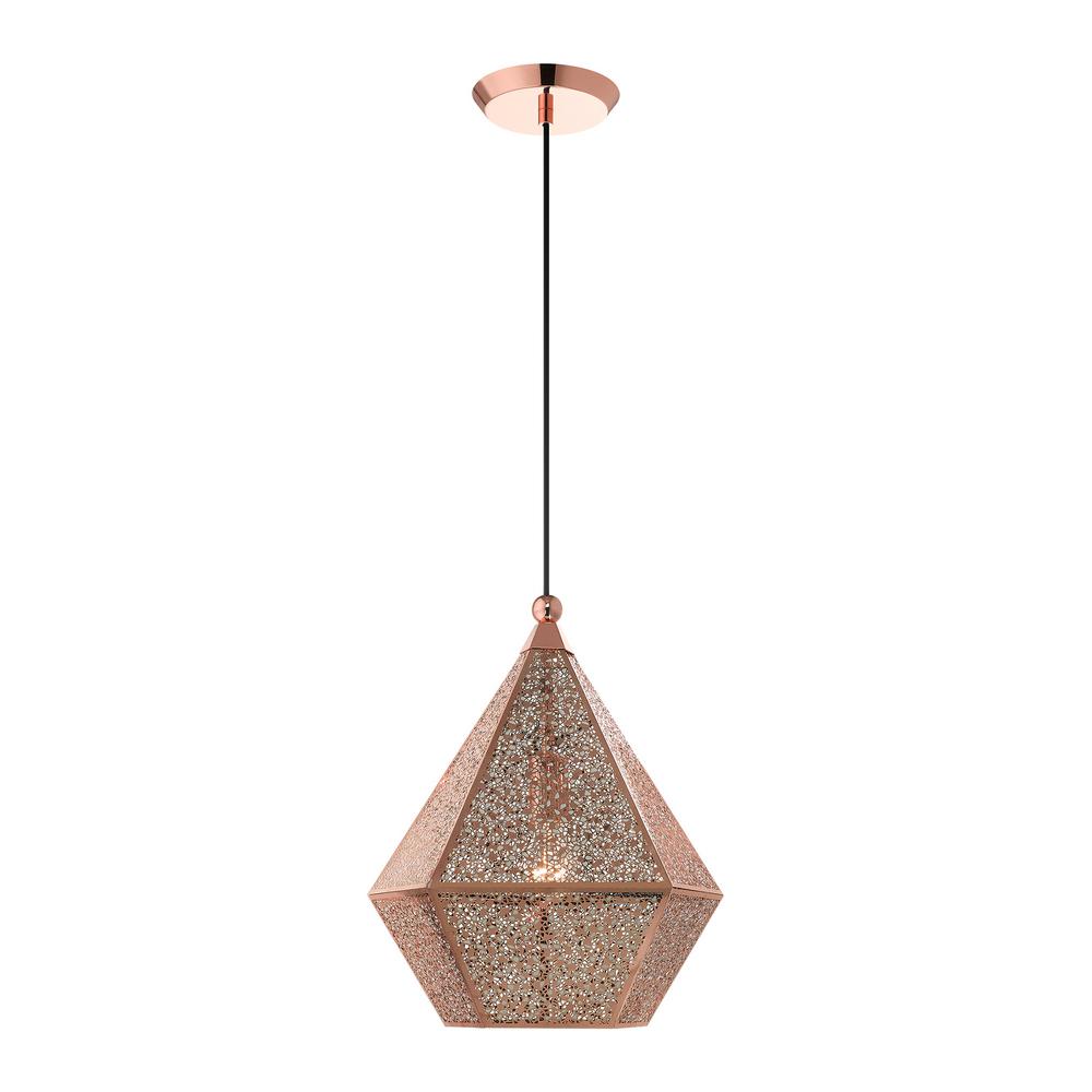 Pink Pendant Lights Lighting The Home Depot - Pink Pendant Light