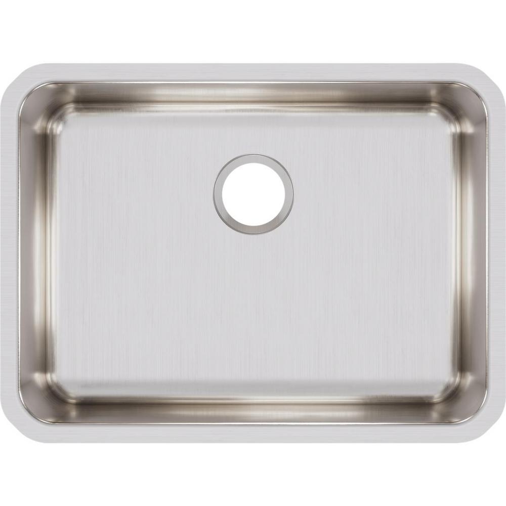 Elkay Lustertone Undermount Stainless Steel 26 in. Single ...