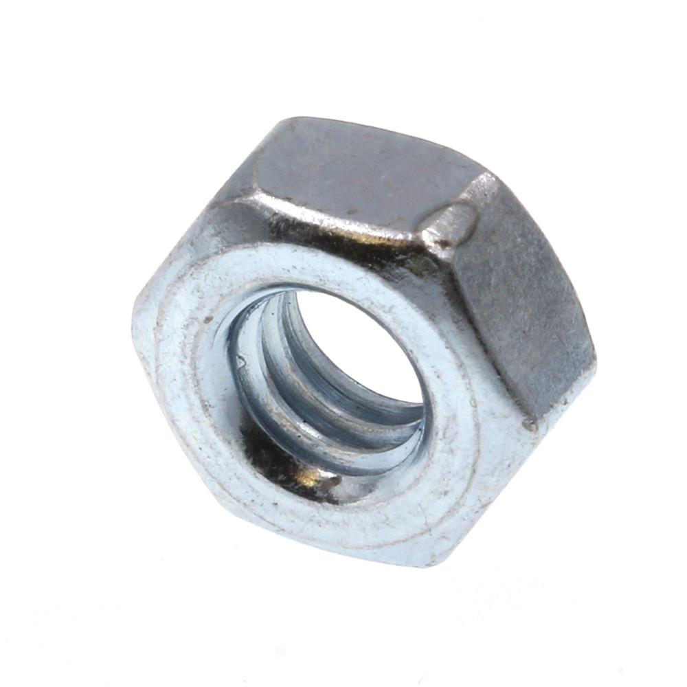 1/4 in.20 A563 Grade A Zinc Plated Steel Finished Hex Nuts (100Pack